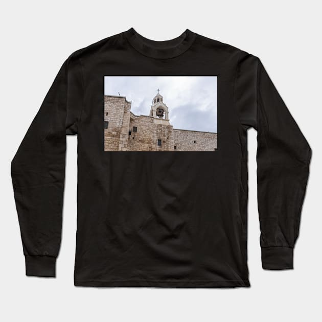 Bethlehem Church of the Nativity Long Sleeve T-Shirt by TDArtShop